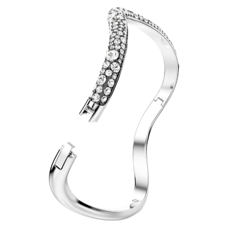 Swarovski Silver Sublima Bangle Size M 5692104