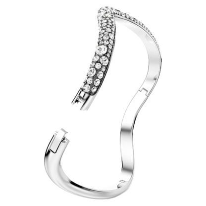 Swarovski Silver Sublima Bangle Size M 5692104