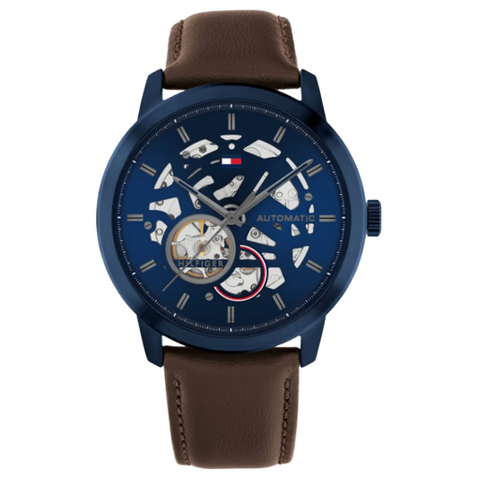 Tommy Hilfiger Henry Automatic Skeleton Dial Men's Watch 1710660