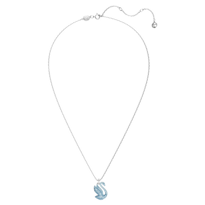Swarovski Iconic Swan LD NI Blue Crystal Necklace 5673573