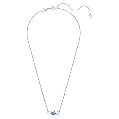 Swarovski Mesmera Blue & White Mixed Cut Necklace 5673561