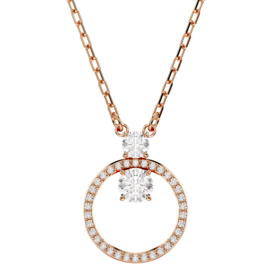 Swarovski 18K Rose Gold Finish Necklace 5701585