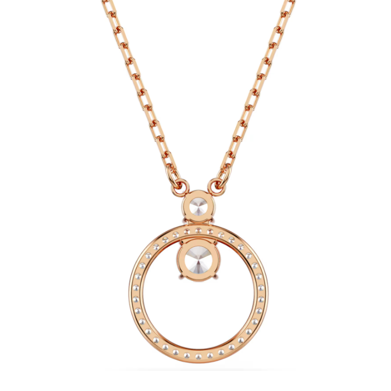 Swarovski 18K Rose Gold Finish Necklace 5701585
