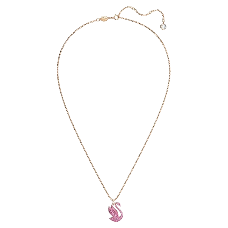 Swarovski Iconic Swan Rose Pink Crystal Pendant 5660028