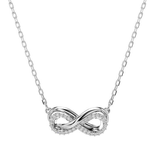 Swarovski Hyperbola Crystal Infinity Pendant Necklace 5689674
