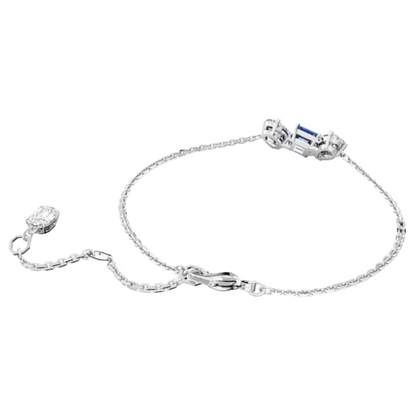 Swarovski Silver & Blue Mesmera Bracelet Rhodium Plated 5668359
