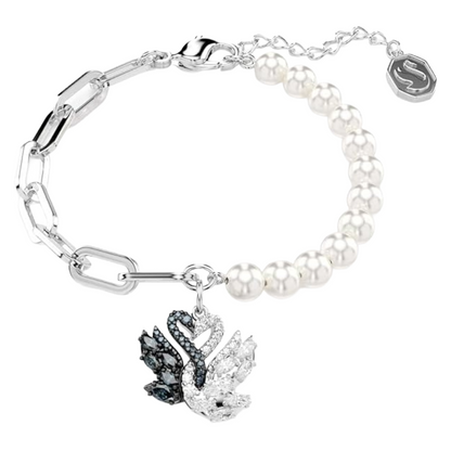 Swarovski Double Swan Bracelet Size M 6775445