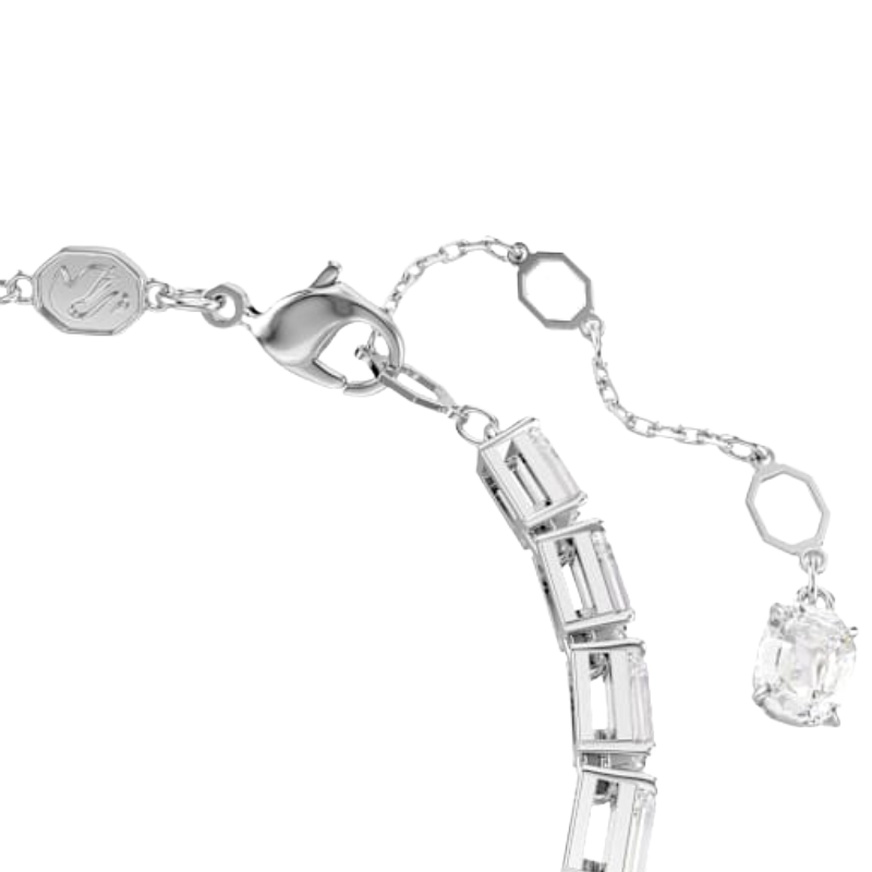 Swarovski Matrix Tenis White Rhodium Bracelet Size M 5707200