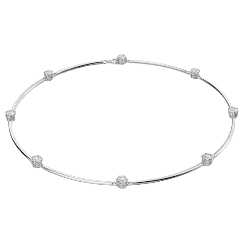 Swarovski Constella White Rhodium Plated Necklace 5638699