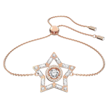Swarovski Stella Rose Gold Crystal Star Bracelet 5617882 (Blemished Box)