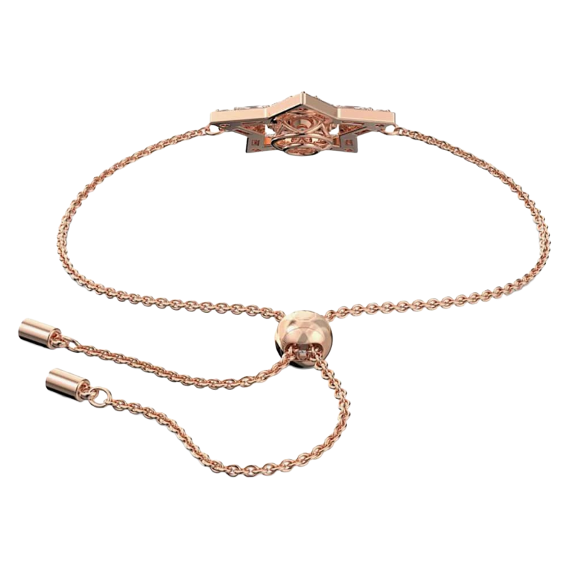 Swarovski Stella Rose Gold Crystal Star Bracelet 5617882 (Blemished Box)