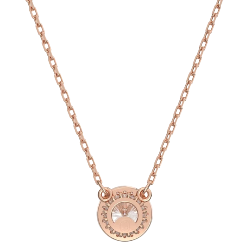 Swarovski Una Angelic Necklace Pavé, White, Rose Gold 5648990