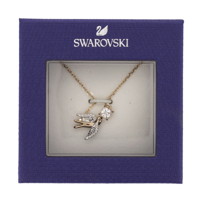 Swarovski Rose Gold Flying Swallow Necklace 5541898