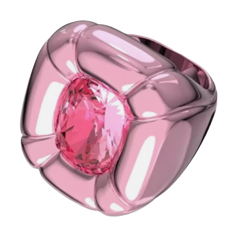 Swarovski Dulcis Pink Coctail Ring 5609721 Size 52 (Blemished Box)