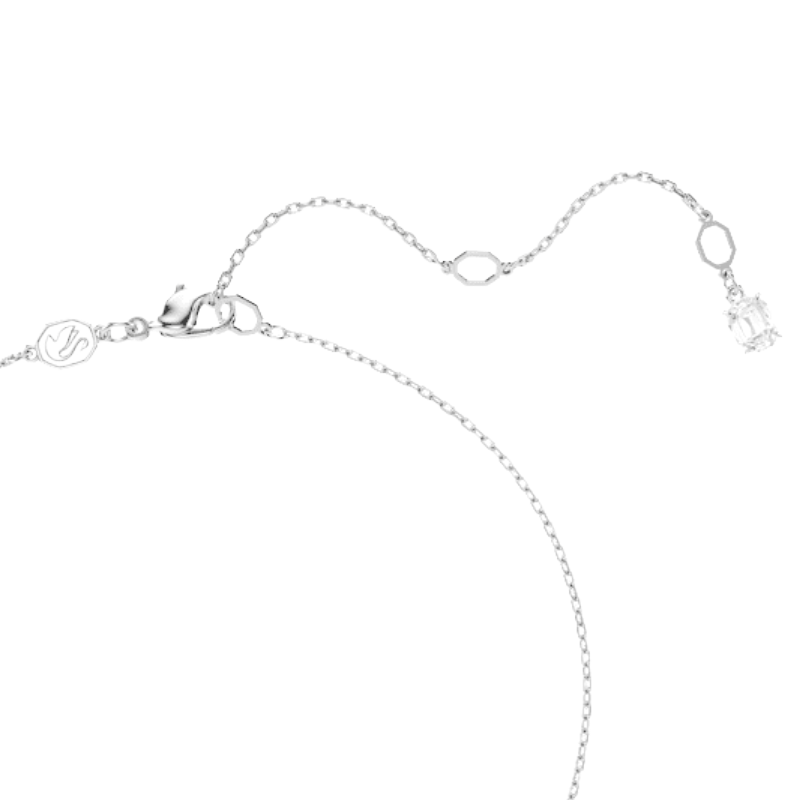 Swarovski Hyperbola Rhodium Plated Mixed Cuts Crystal Necklace 5689723