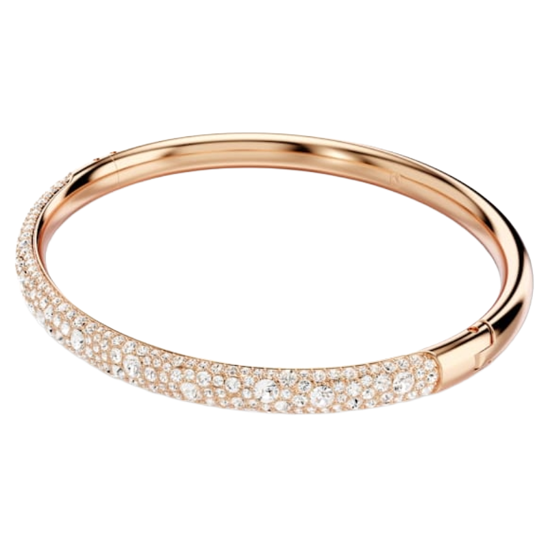 Swarovski Sublima 18K Rose Gold Tone Crystal Bangle 5688611