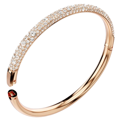 Swarovski Sublima 18K Rose Gold Tone Crystal Bangle 5688611