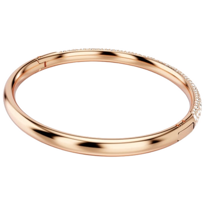 Swarovski Sublima 18K Rose Gold Tone Crystal Bangle 5688611
