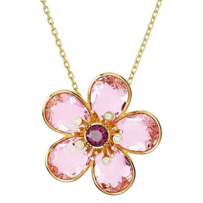Swarovski Florere Pink Flower Necklace 5689710