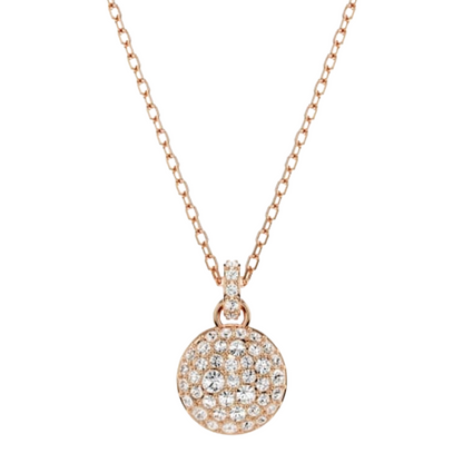 Swarovski Sublima 18K Rose Gold Tone Crystal Necklace 5689709