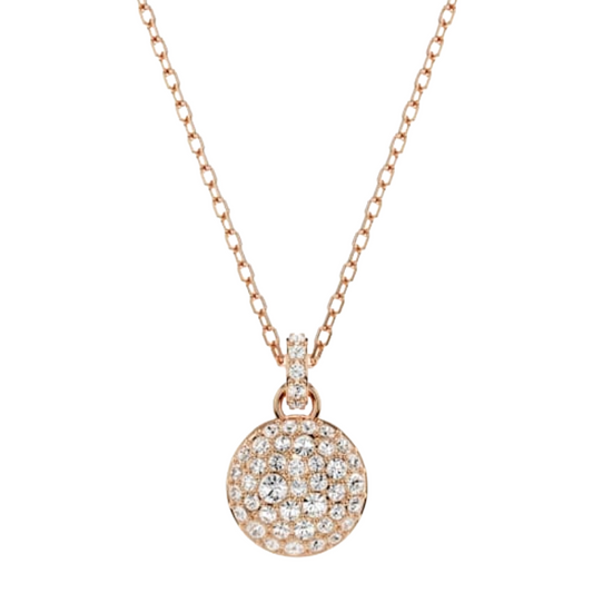 Swarovski Sublima 18K Rose Gold Tone Crystal Necklace 5689709
