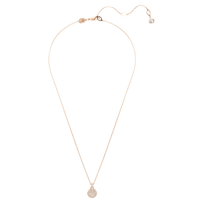 Swarovski Sublima 18K Rose Gold Tone Crystal Necklace 5689709