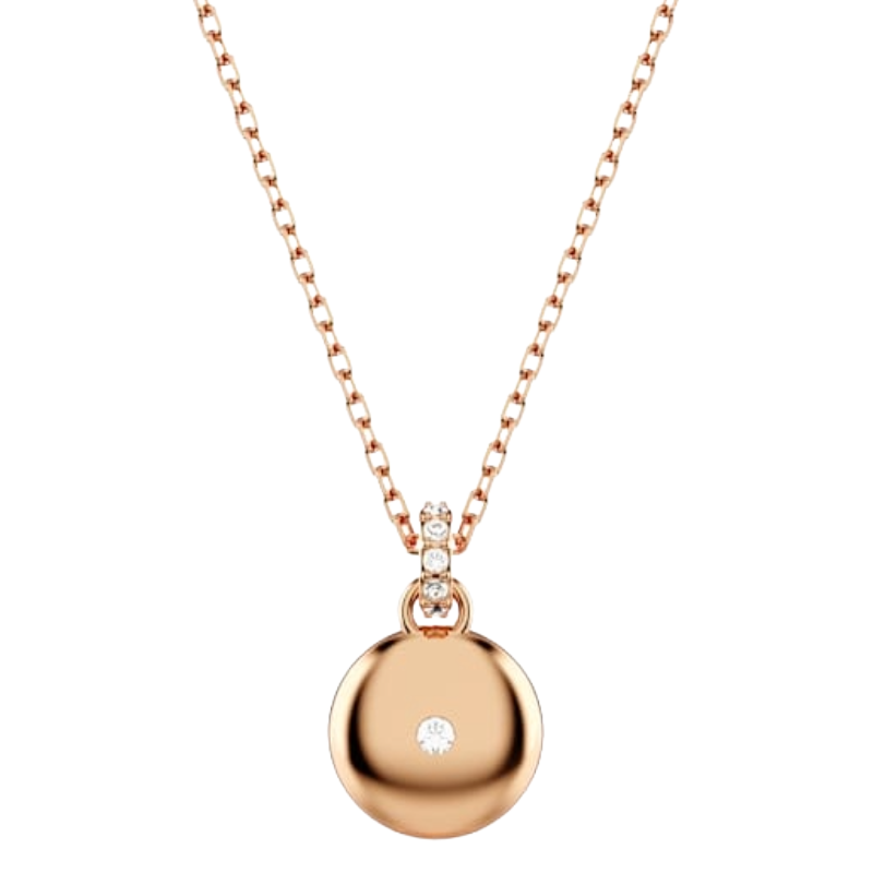 Swarovski Sublima 18K Rose Gold Tone Crystal Necklace 5689709
