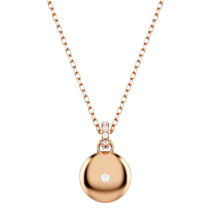 Swarovski Sublima 18K Rose Gold Tone Crystal Necklace 5689709