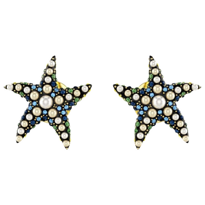 Swarovski Idyllia Starfish Small Multicoloured Stud Earrings 5689668