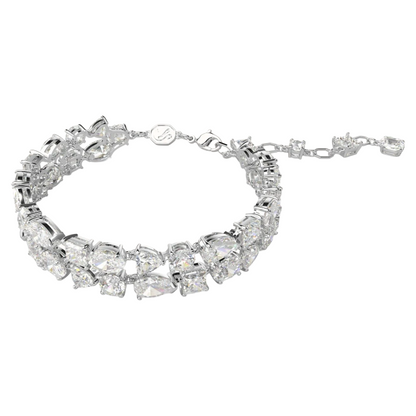 Swarovski Mesmera White Crystal Double Row Bracelet 5669927