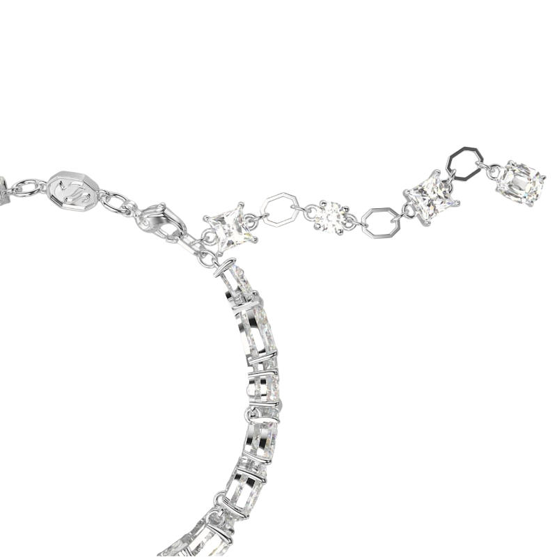 Swarovski Mesmera White Crystal Double Row Bracelet 5669927