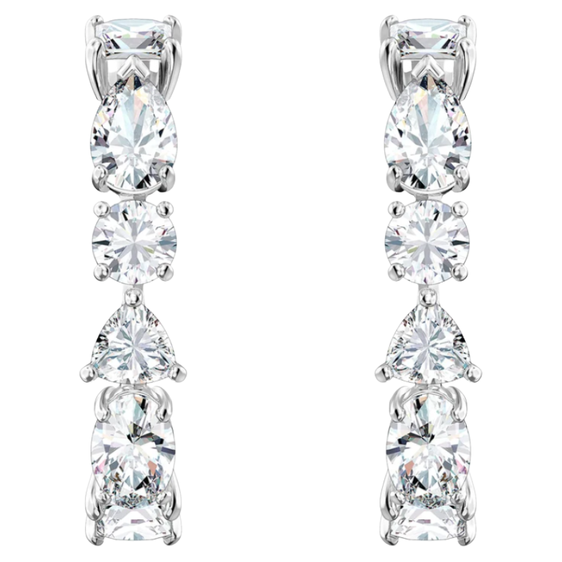 Swarovski Crystal Hoop White Earrings 5576622