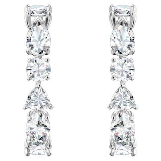 Swarovski Crystal Hoop White Earrings 5576622