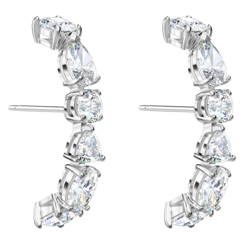 Swarovski Crystal Hoop White Earrings 5576622