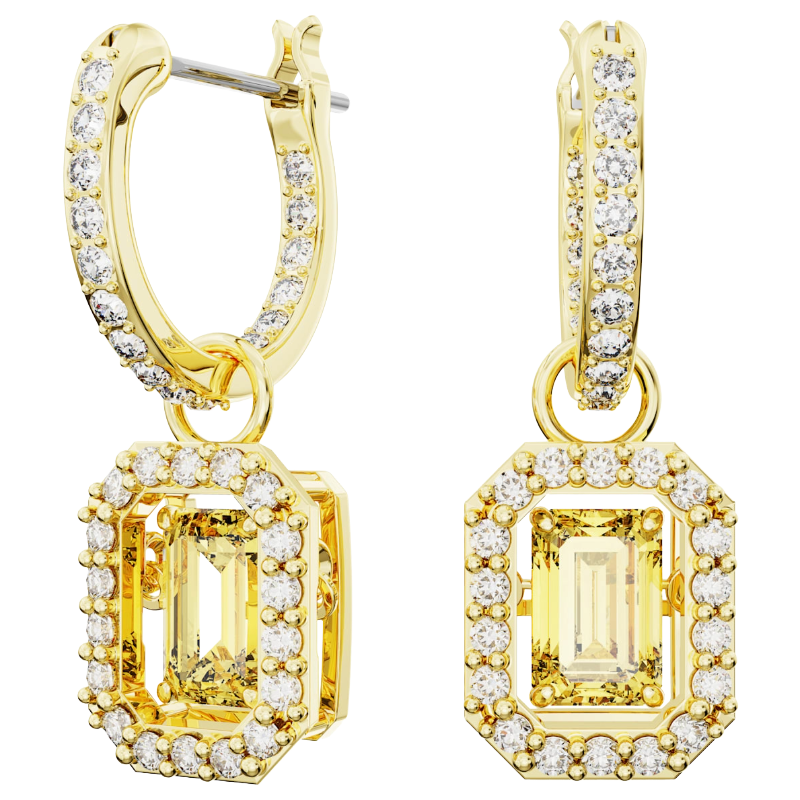 Swarovski SS Millenia Yellow Earrings 5689683