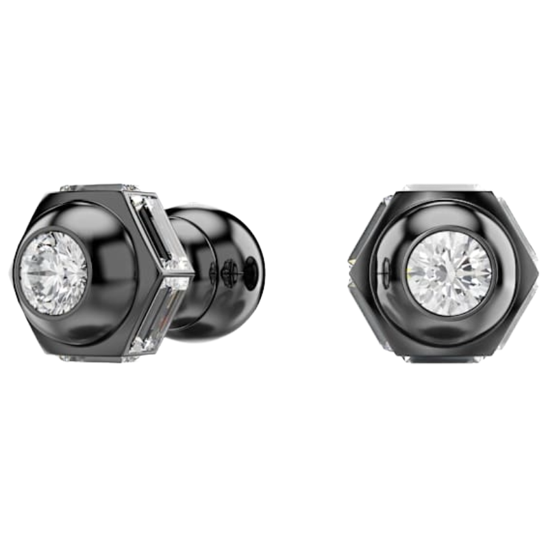 Swarovski Numina Black Ruthenium Plated Stud Earrings 5677941