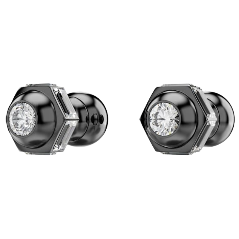 Swarovski Numina Black Ruthenium Plated Stud Earrings 5677941