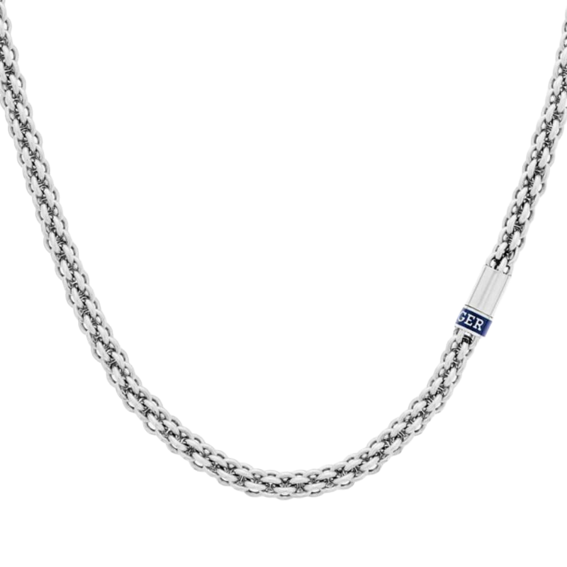 Tommy Hilfiger Men's Intertwined Circles Stainless Steel Chain Necklace