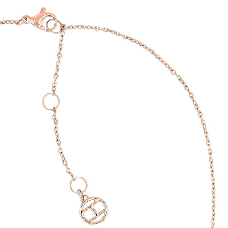Tommy Hilfiger Rose Gold Coloured Crystal Necklace 2780285