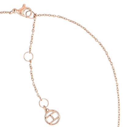 Tommy Hilfiger Rose Gold Coloured Crystal Necklace 2780285