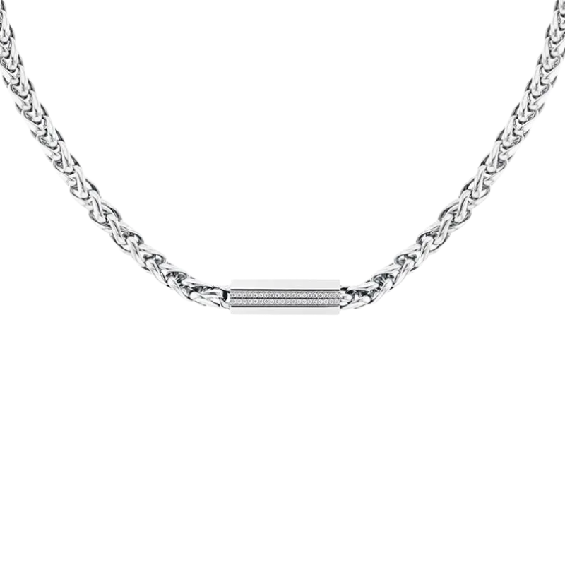 Tommy Hilfiger Stainless Steel Women's Snake Chain Necklace 2780872