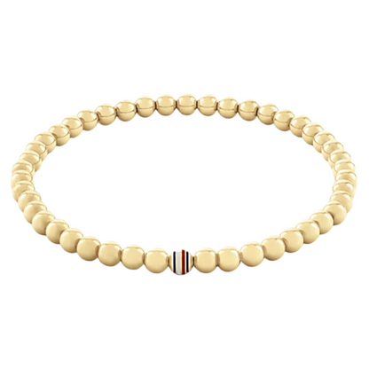 Tommy Hilfiger Metal Beads Gold Plated Women's Bracelet 2780938