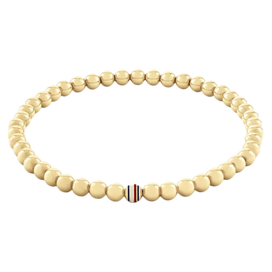 Tommy Hilfiger Metal Beads Gold Plated Women's Bracelet 2780938