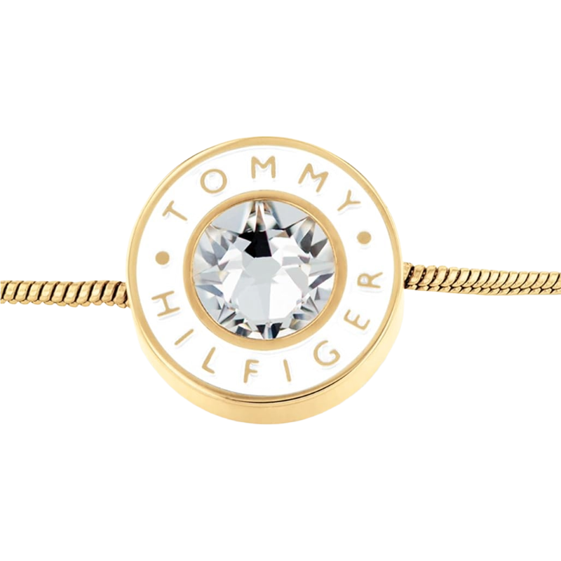 Tommy Hilfiger Gold-tone Stainless Steel & Cubic Zirconia Bracelet 2780806