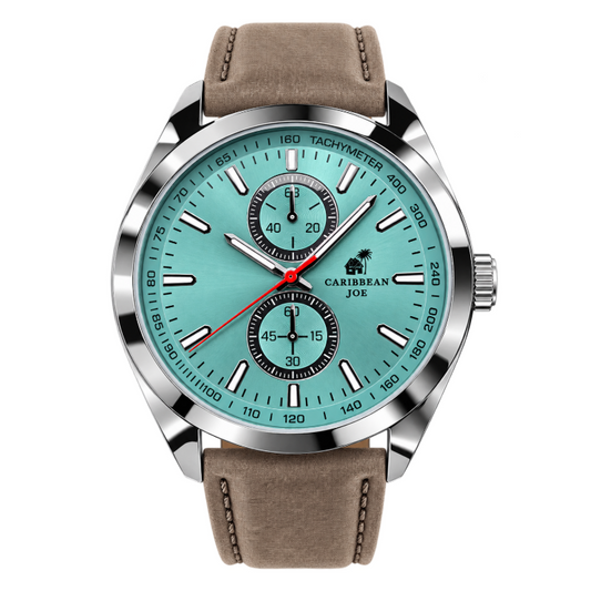Caribbean Joe Green Mens Watch cj7060gu (Blemished Box)