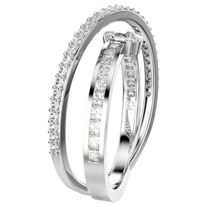 Swarovski Hyperbola White Crystal Ring Size 60 (Blemished Box)