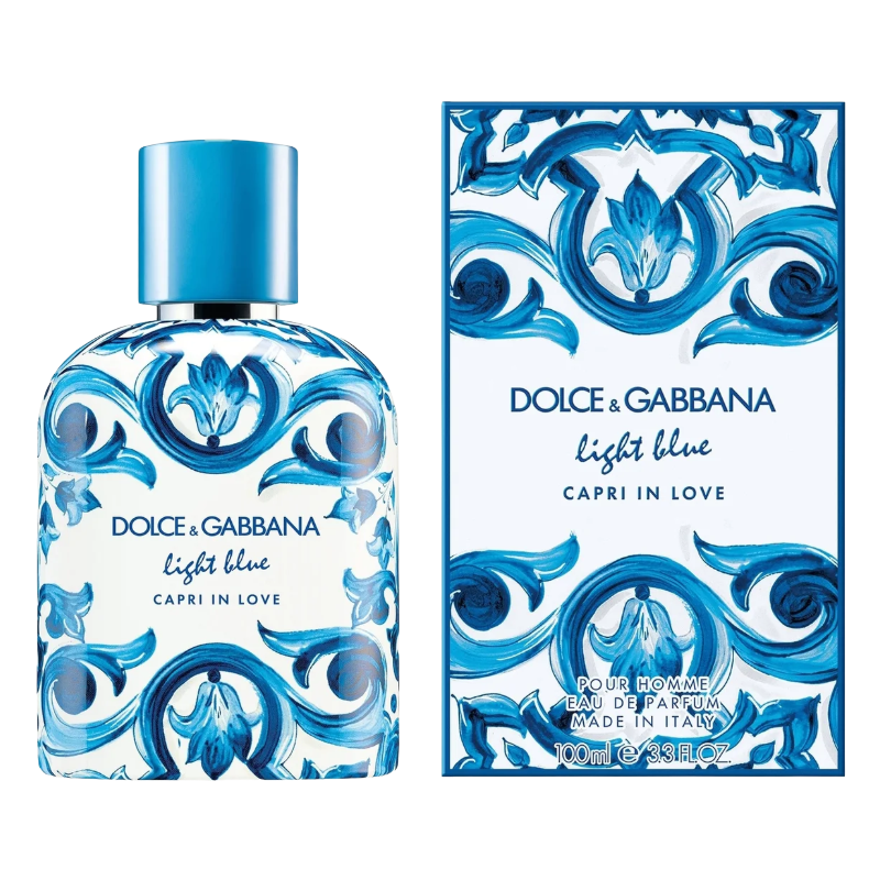 Dolce & Gabbana Light Blue Capri In Love Pour Homme 100ml Eau De Parfum