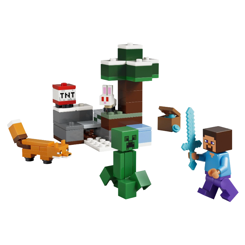 Lego Minecraft Steve's Taiga Adventure 21583