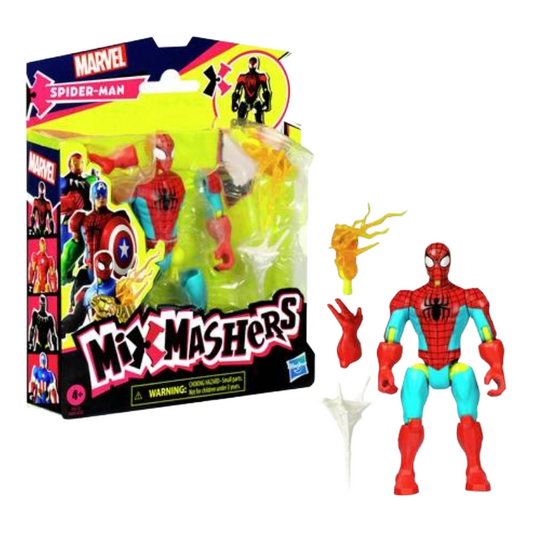 Marvel Spider Man Figure Mix Mashers Age 4+ (Blemished Box)