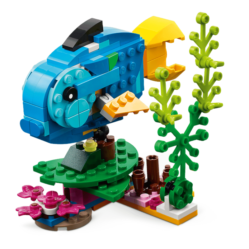 Lego Creator 3 In 1 Parrot, Fish & Frog 31136 (Blemished Box)